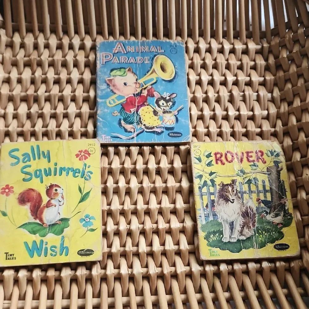 Vintage Tiny Tales Whitman's Children's Books Ephemera